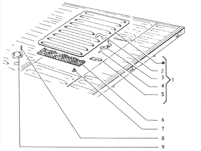 Engine inspìection door